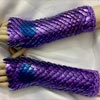 Gloves - Purple and Blue Spots Scales